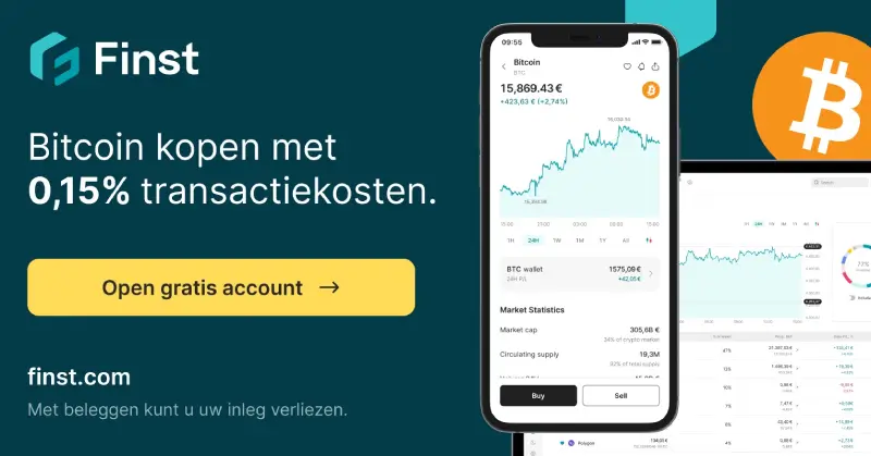 Finst - beste crypto exchange met lage kosten